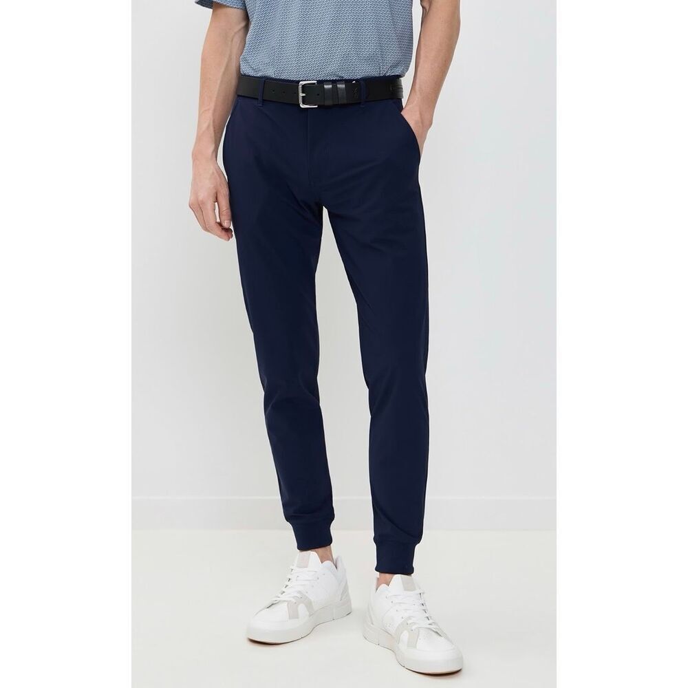 Greyson NWT Lightweight Montauk Golf Jogger Pants Maltese Blue Size 38